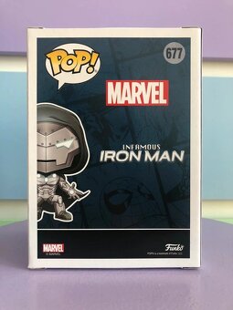 figurka Funko Pop Infamous Iron man 677 - glow in the dark - 8
