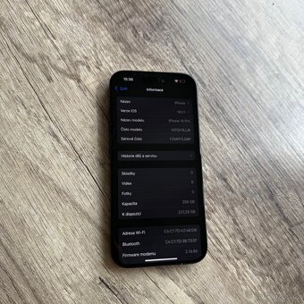 iPhone 15 Pro 256GB, modrý, eSIM (rok záruka) - 8