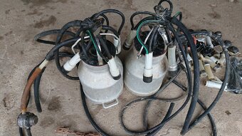 2x konvové dojení a díly dojící zařízení - 8