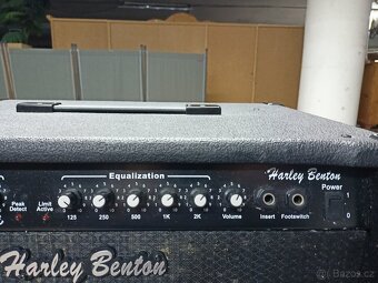 Prodám kombinovaný zesilovač zn.HARLEY BENTON HB-80 B. - 8