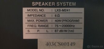 DŘEVĚNÉ REPROBEDNY LG. 6Ω 40W | Brno - 8