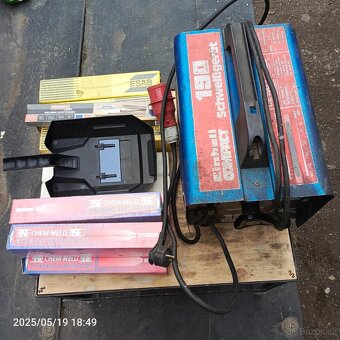 Elektrody chem weld , a elektrody Esab + trafosvářečka - 8