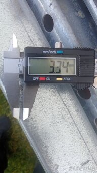 Prodám silnostěnné roury pozink 125 průměr - 8