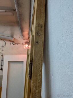 Masivní DUB Dvoukřídlé dveře s nadsvětlíkem V 241,5 cm - 8