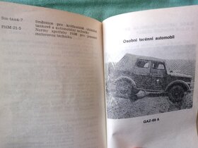 Příručka taktickotechnicka data tankové a auto.. ČSLA - 8
