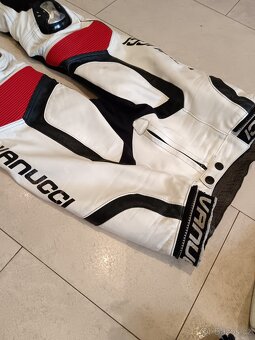Vanucci Race-Dámská kožená moto kombinéza, dvoudílná - 8