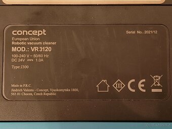 Robotický vysavač Concept VR3120 - 8