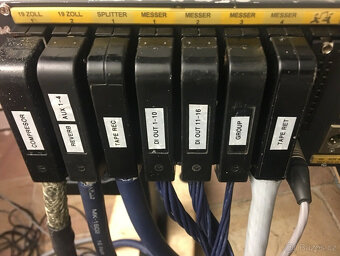 Vintage studiový mixážní pult, Switchcraft TT, Patchbay, Sif - 8