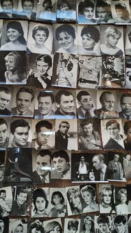 Pohlednice a fotografie herců a hereček - 8
