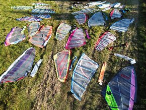 windsurf komponenty, plachty prkna kite - 8