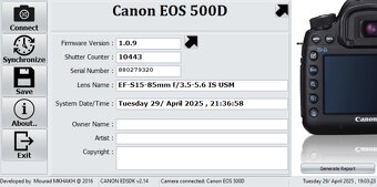 Canon EOS 500D 10tis. expozic - 8
