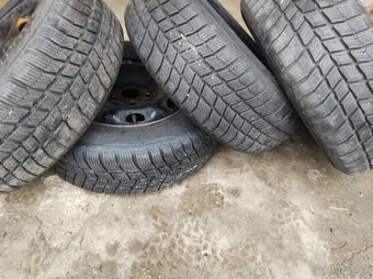 185/60 R14 M+S ZIMNÍ BARUM POLARIS 7mm + DISKY 5X100 FABIA - 8