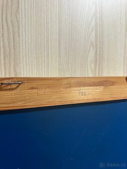 Elegantní vintage zrcadlo v masivním dřevěném rámu - 8