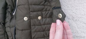 úžasný zimní kabát; dlouhá bunda Zara Xs - 8