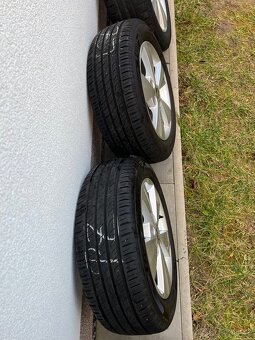 Sada alu kol/disky 16 skoda octavia a letní pneu 205/55R16 - 8