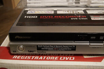 DVD recorder Pioneer DVR 540 H kompletní balení - 8