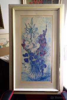 Bohuslav Knobloch - Gladioly - litografie 184/200  - 8