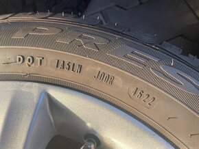 Alu kola 15 originál Škoda Fabia, nové letní pneu 195/55/15 - 8