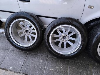 Originál ALU kola Škoda Elbrus 7Jx18", TPMS, 5x112, pneu - 8