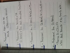 Frézovací trny Mk 3 (8ks) - 8