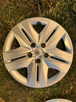 Originál Toyota Corolla plechové 16, TPMS, poklice. 5x114.3 - 8