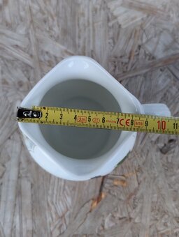 Starožitná porcelánová konvička, Margitsziget. - 8