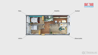 Prodej bytu 3+1, 73 m², Krupka, ul. Dukelských hrdinů - 8