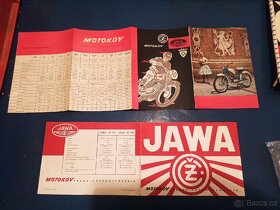 Jawa, ČZ, Perak, Californian, originál prospekty - 8