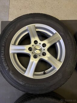 LETNÍ SADA 15’ 6Jx15 5x112 57,1/ET47 + HANKOOK 195/65/15 - 8