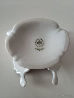Luxusní porcelánové vázy 22 karátové zlato viz foto + info - 8