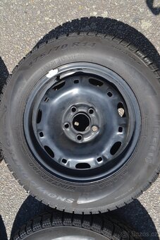 Skoro NOVÉ zimní kola Š.Rapid/Fabia 3/VW Polo-175/70R14 - 8
