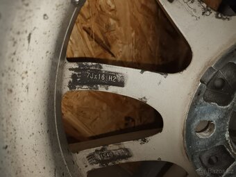Originální alu kola BMW 16" + zimní pneu 205/55 R16 91H - 8