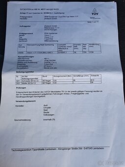 Alu kola skoda 5x112 r17 6,5j et41 pneu 215/55/17 - 8