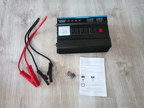 Měnič napětí 1500W/3000W měnič 12V na 240V modif. sinus - 8