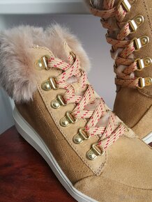 Geox dámské kotníkové boty polokozačky kozačky - 8