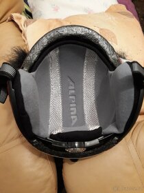 Lyžařská helma Alpina Carat vel. 51-55 + nové brýle - 8