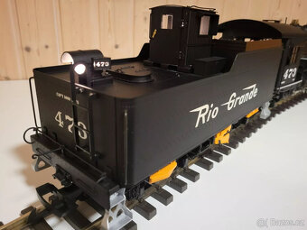 LGB 20831 Americká parní lokomotiva K28, speciální model V - 8