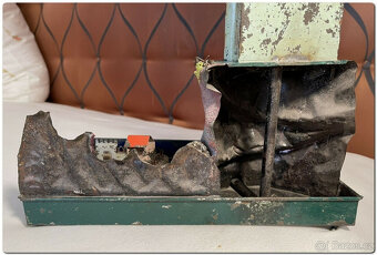 VZÁCNÝ NÁLEZ Skála a horská scéna Graner s fontánou a ostr - 8