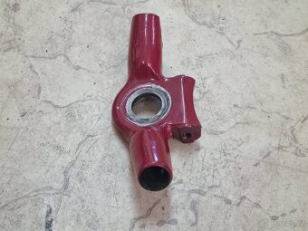 Jawa pérák FJ nebo Ogar - spodní brýle a držák řidítek. - 8