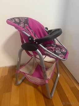 Jídelní židlička pro panenku - 8