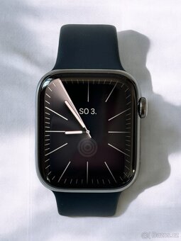Apple watch 9 45 LTE Stainless,steel,graphitte - 8