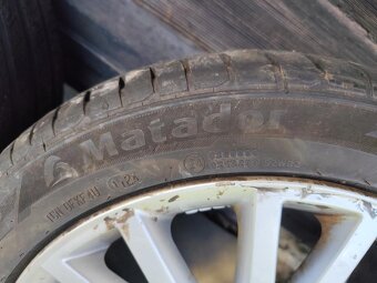 Alu kola 5x112 R17 s letním pneu - 8