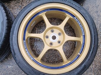 ADVAN RG1 17 5x100 ET45 17x7,5 subaru sti impreza wrx - 8
