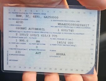 Bmw 420d po nehodě - 8
