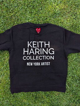 Keith Haring triko, mikina, šortky vel. M - 8