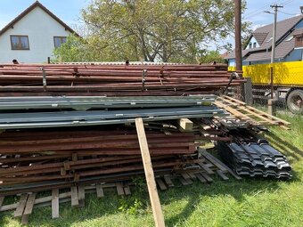 Plechová hala 180m2 10x18 výška 4m (sklad) rozložená - 8