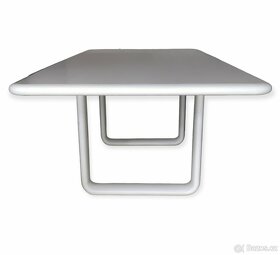ROSENTHAL bílý psací stůl, jasan - masiv, PC 120 tis. Kč - 8