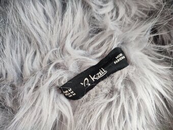 Riflová bunda s kožichem - 8