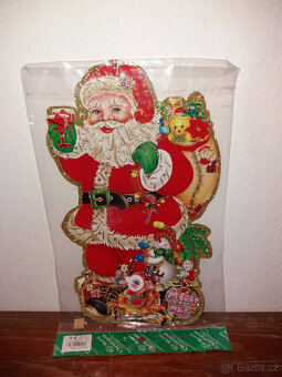 Vánoční stromek umělý + stojan, vánoční baňkky a jiné - 8