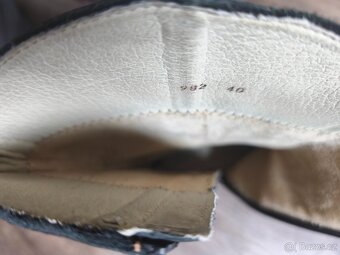 Luxusní kožené kozačky El Naturalista v.40 - 8